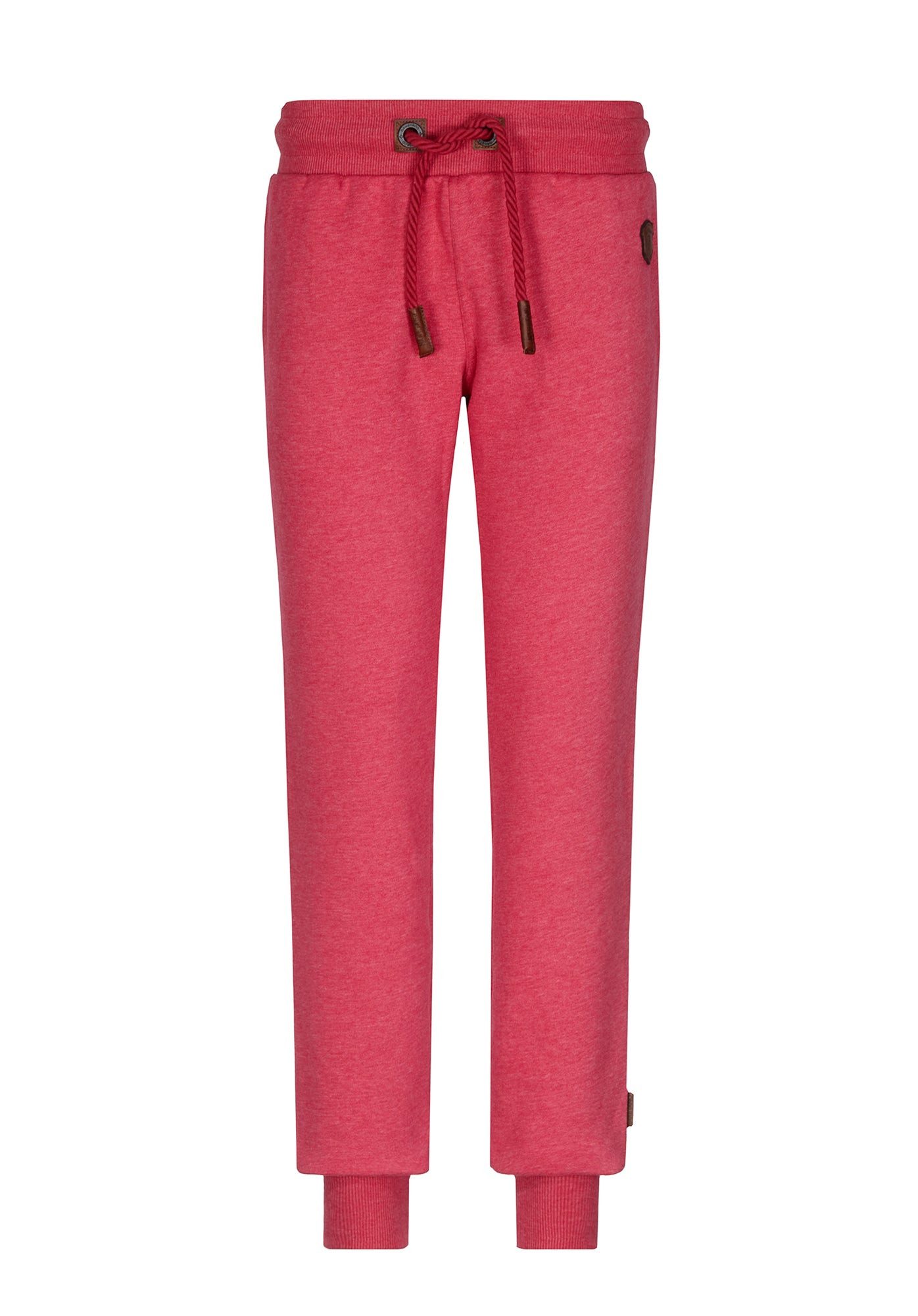 Sweathose Jogginghose Damen Baumwolle, Kordelzug, Eingrifftaschen, casual