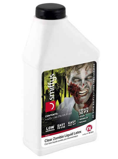 Maskworld Theaterschminke Latexmilch 473 ml, Flüssiger Latex - perfekt für Zombiehaut und Horrorwunden
