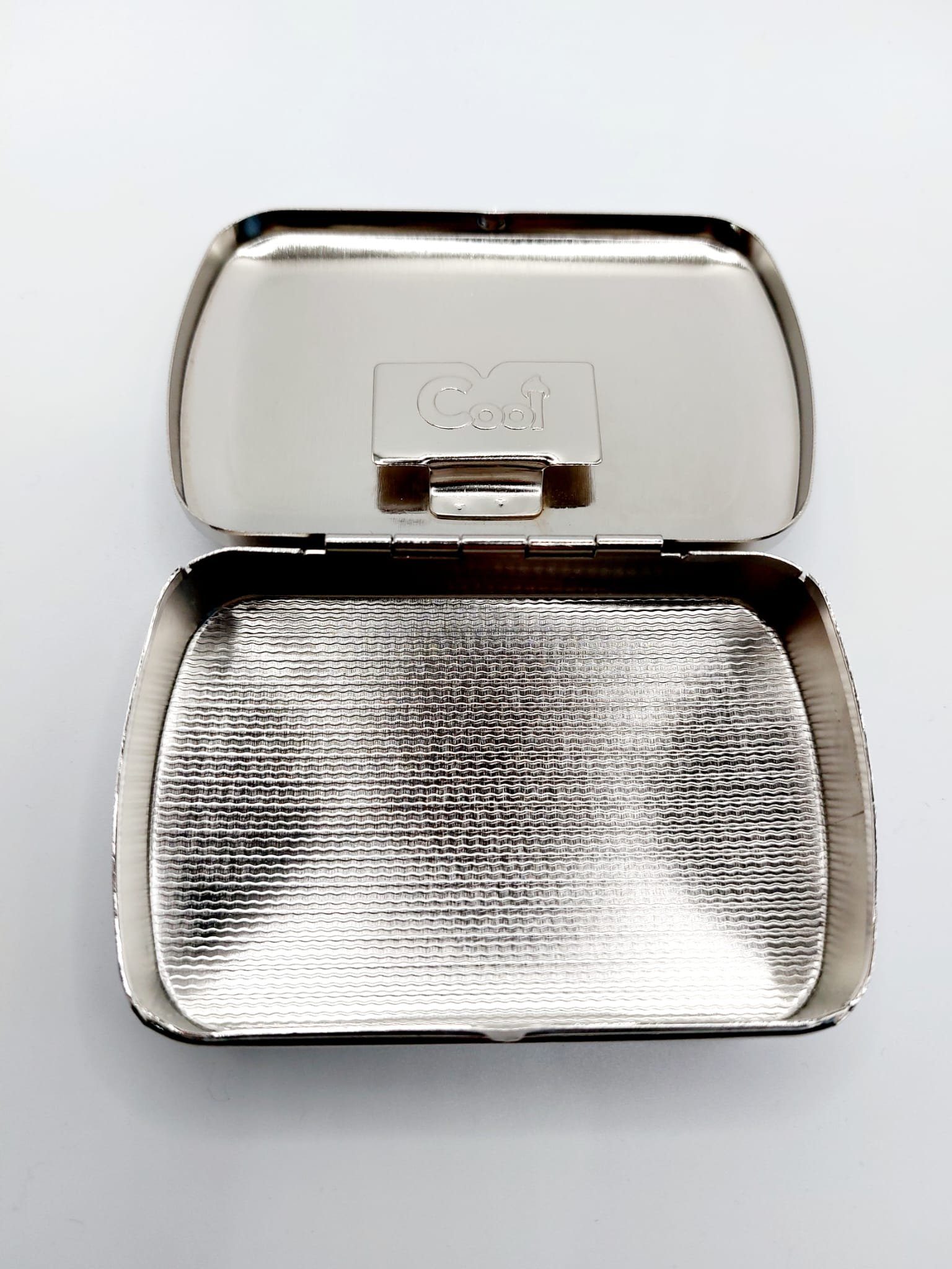 meytrade Dose Tabakdose Sonne aus Metal Dreherdose mit Clip ca. 8,5x5,5cm, Aufbewahrungsbox – Bild 2 von 2