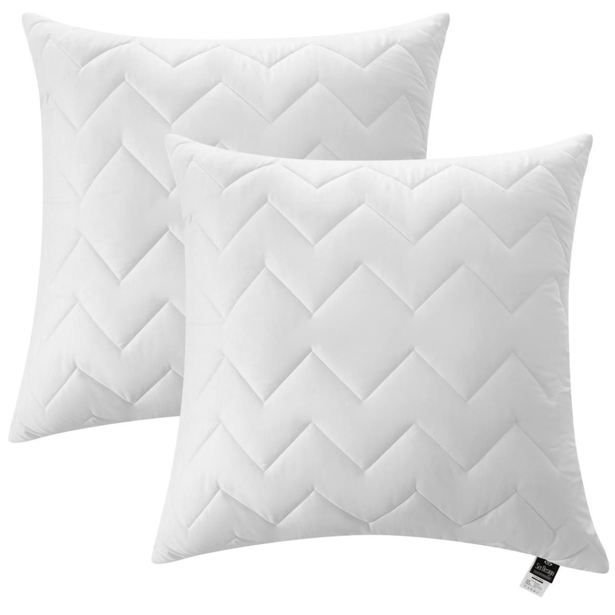 SEI Design Kopfkissen Nordic Füllkissen, Füllung: Polyester, Bezug: Mikrofa günstig online kaufen