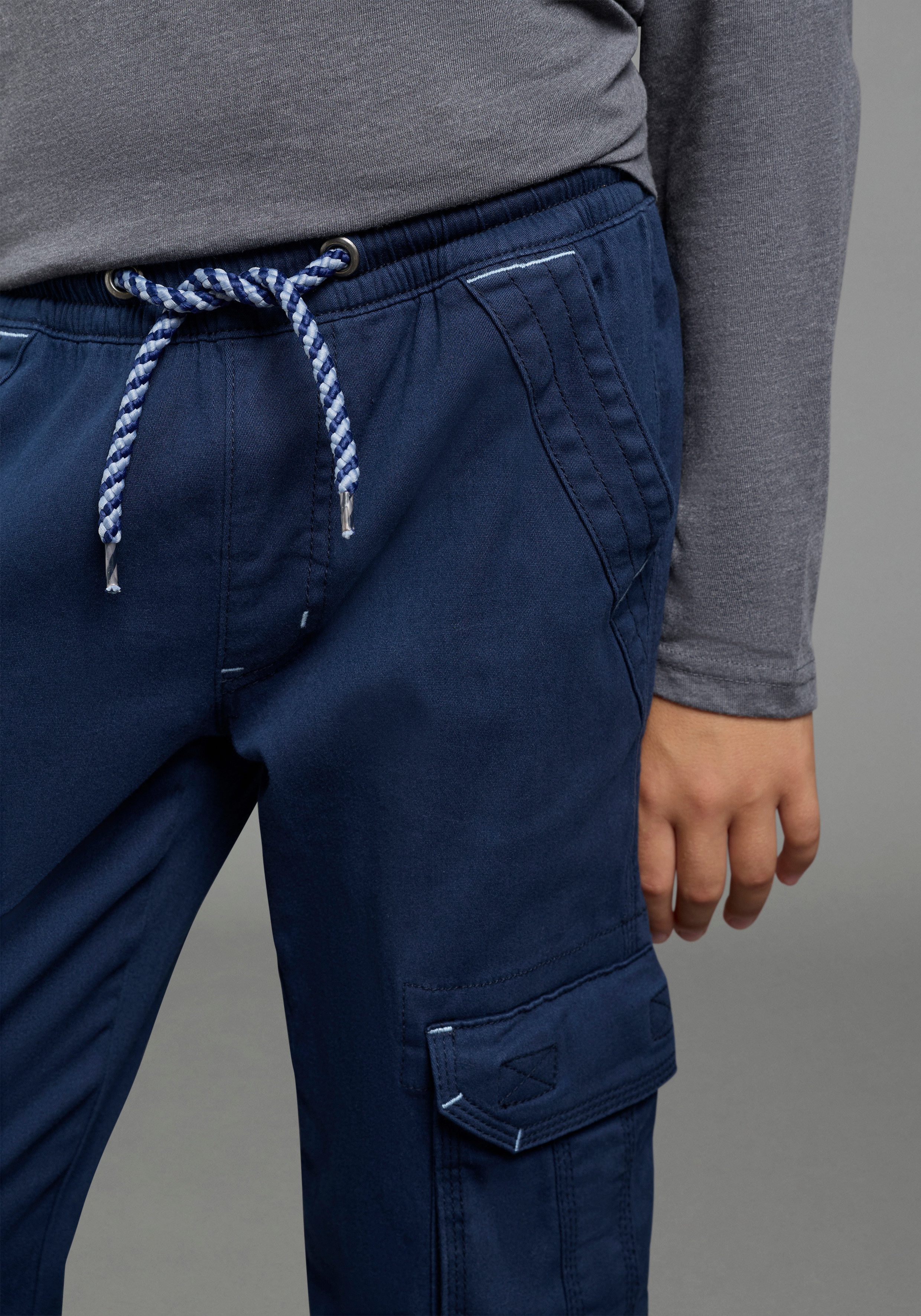 KIDSWORLD Cargohose, bequeme Schlupfform mit Stretch