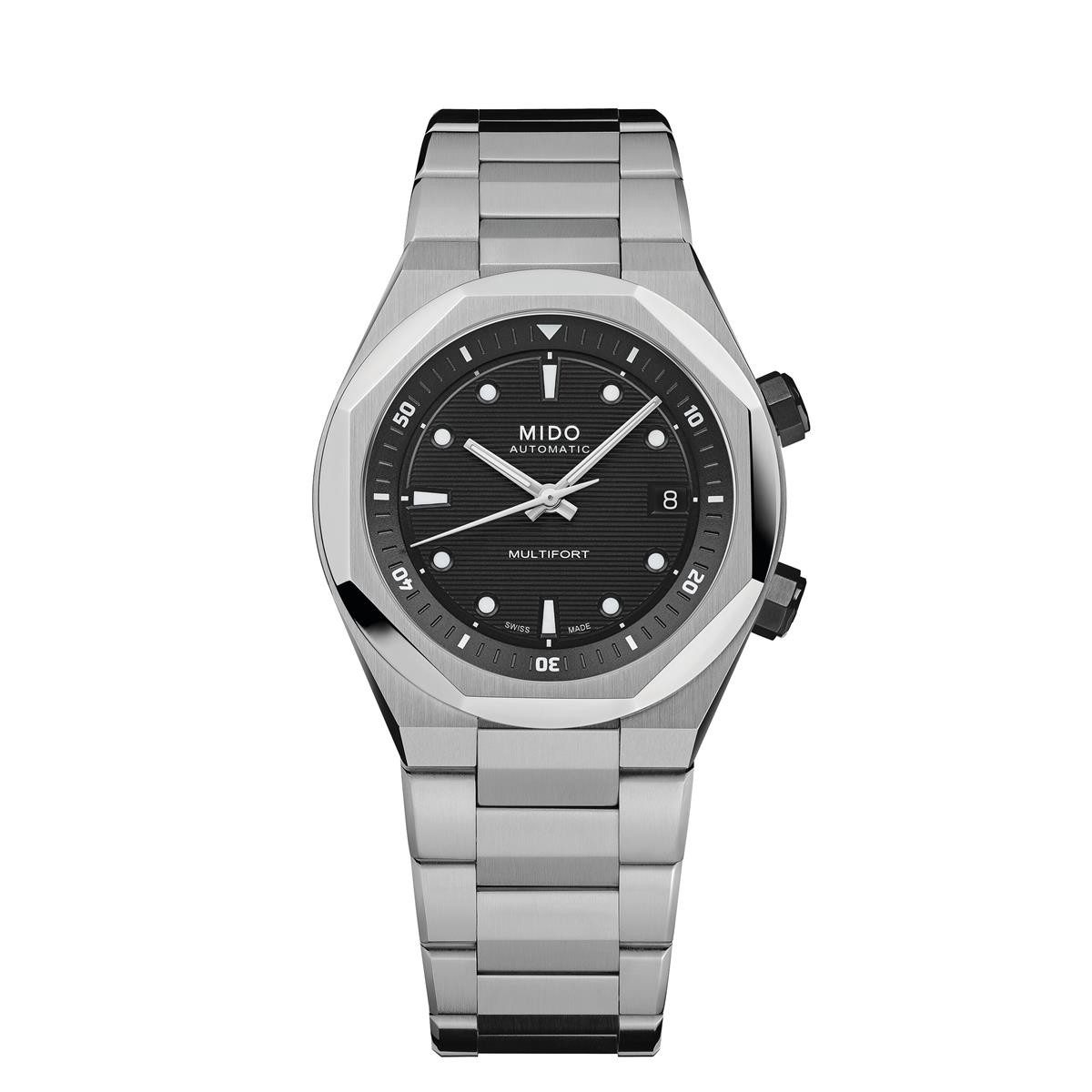 Mido Armband Mido Herren Uhr M0475071105100 Multifort, 8 Two Crowns (kein Set, 1-tlg., kein Set)