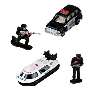 Bubble-Store Spielzeug-LKW Auto-Spielset, Polizei- / Rettungs-Station mit 35 Teilen, Feuerbekämpf