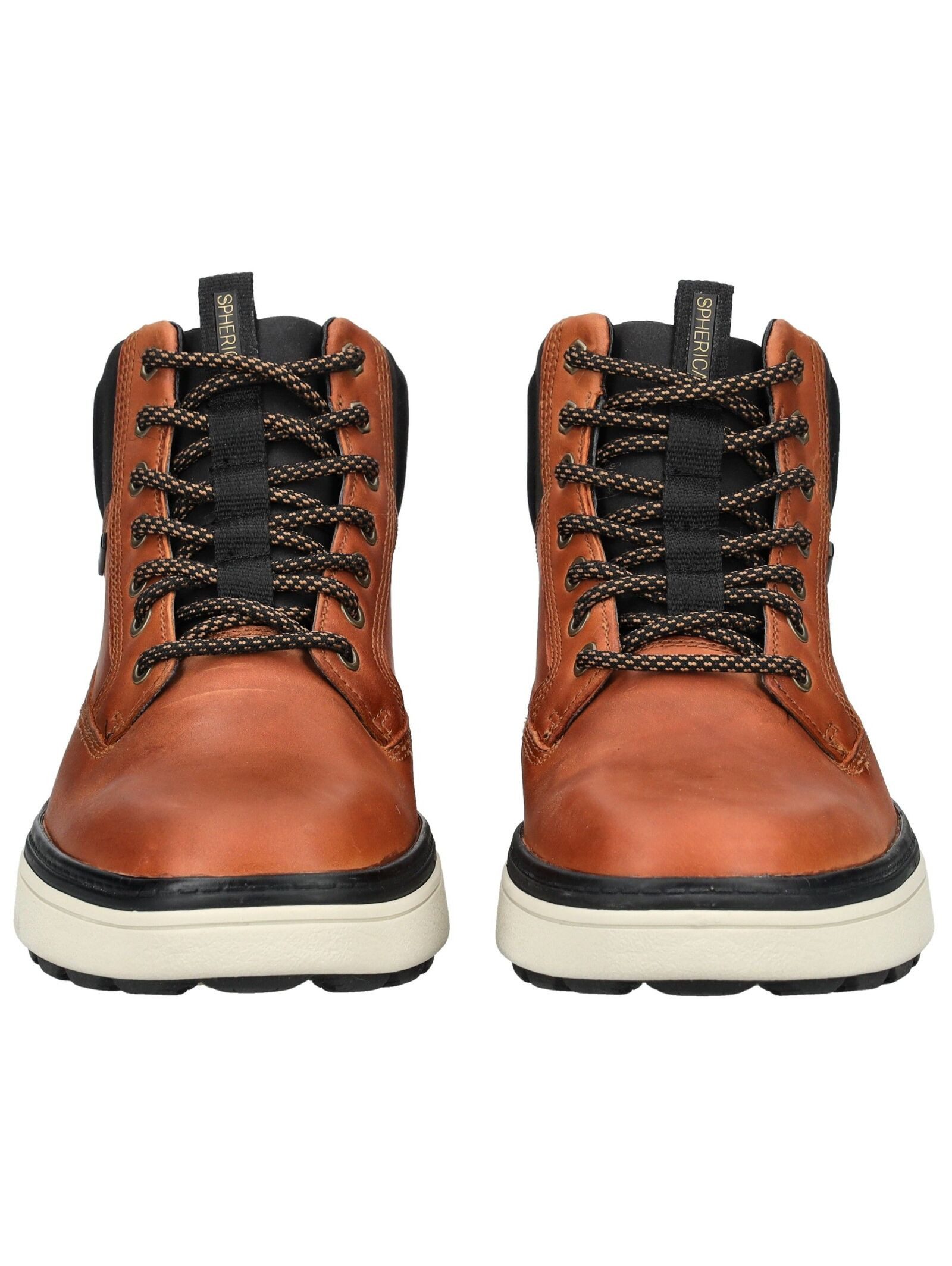 Geox Geox Stiefelette Leder/Textil Schnürstiefelette