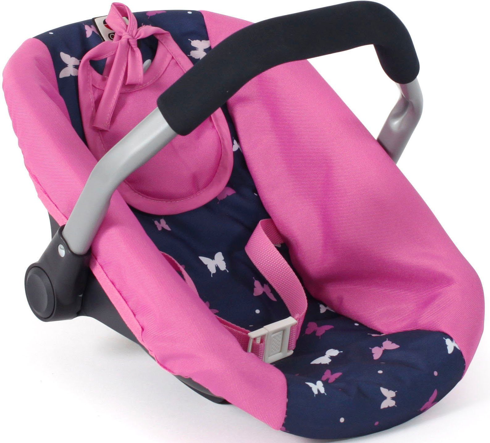 CHIC2000 Puppen Autositz Butterfly, rosa