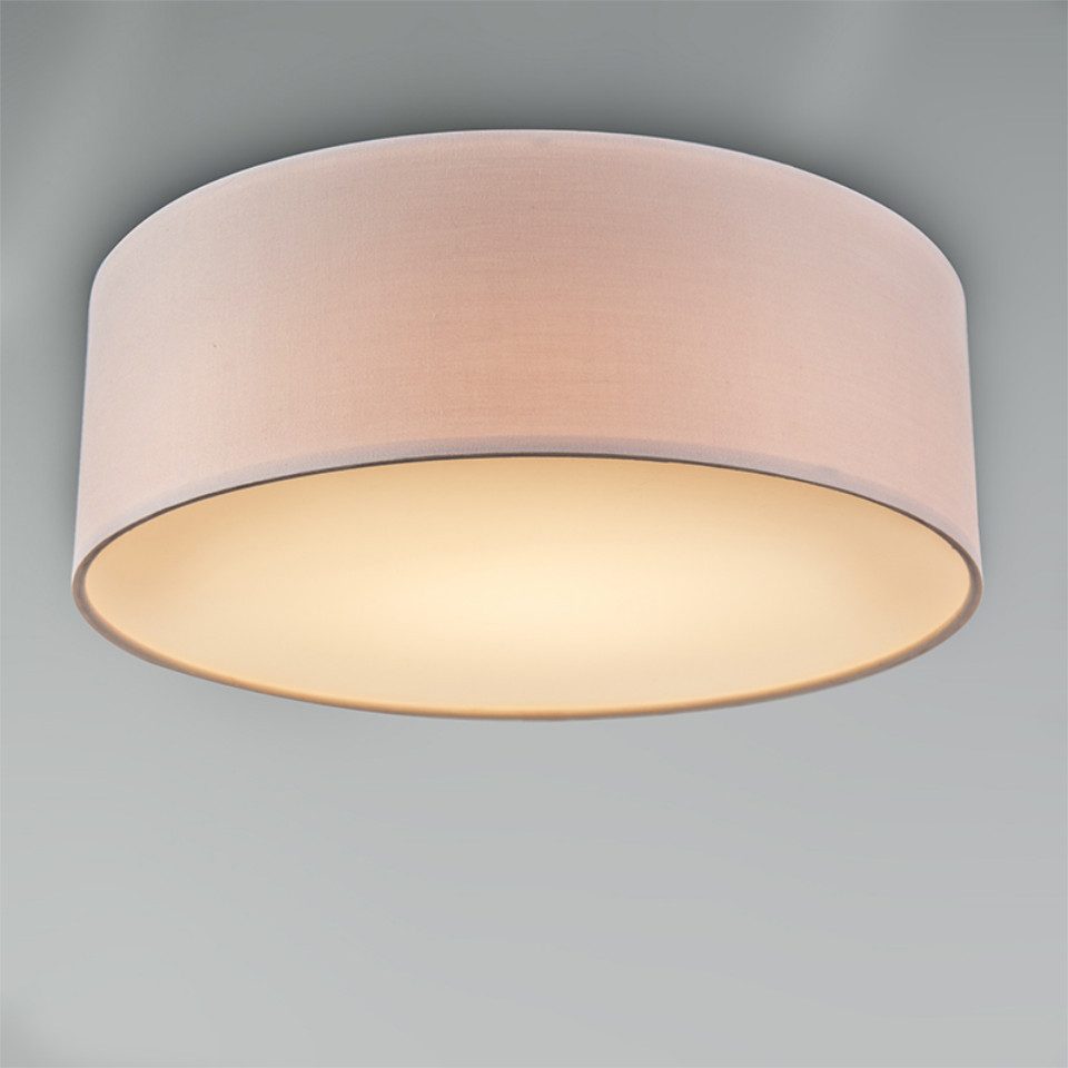 Qazqa Deckenleuchte Drum led, LED fest integriert, (nicht austauschbare) LE günstig online kaufen