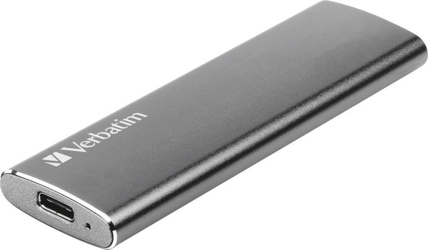 Verbatim Vx500 externe SSD (480 GB) 500 MB/S Lesegeschwindigkeit, 440 MB/S  Schreibgeschwindigkeit, Behalten Sie die Kontrolle über Ihre Daten