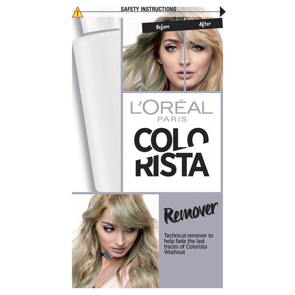 L'ORÉAL PARIS Haarfarben-Entferner Colorista Remover Kit Entfärber für das Haar (2 x 15 g + 60 ml), 1-tlg.