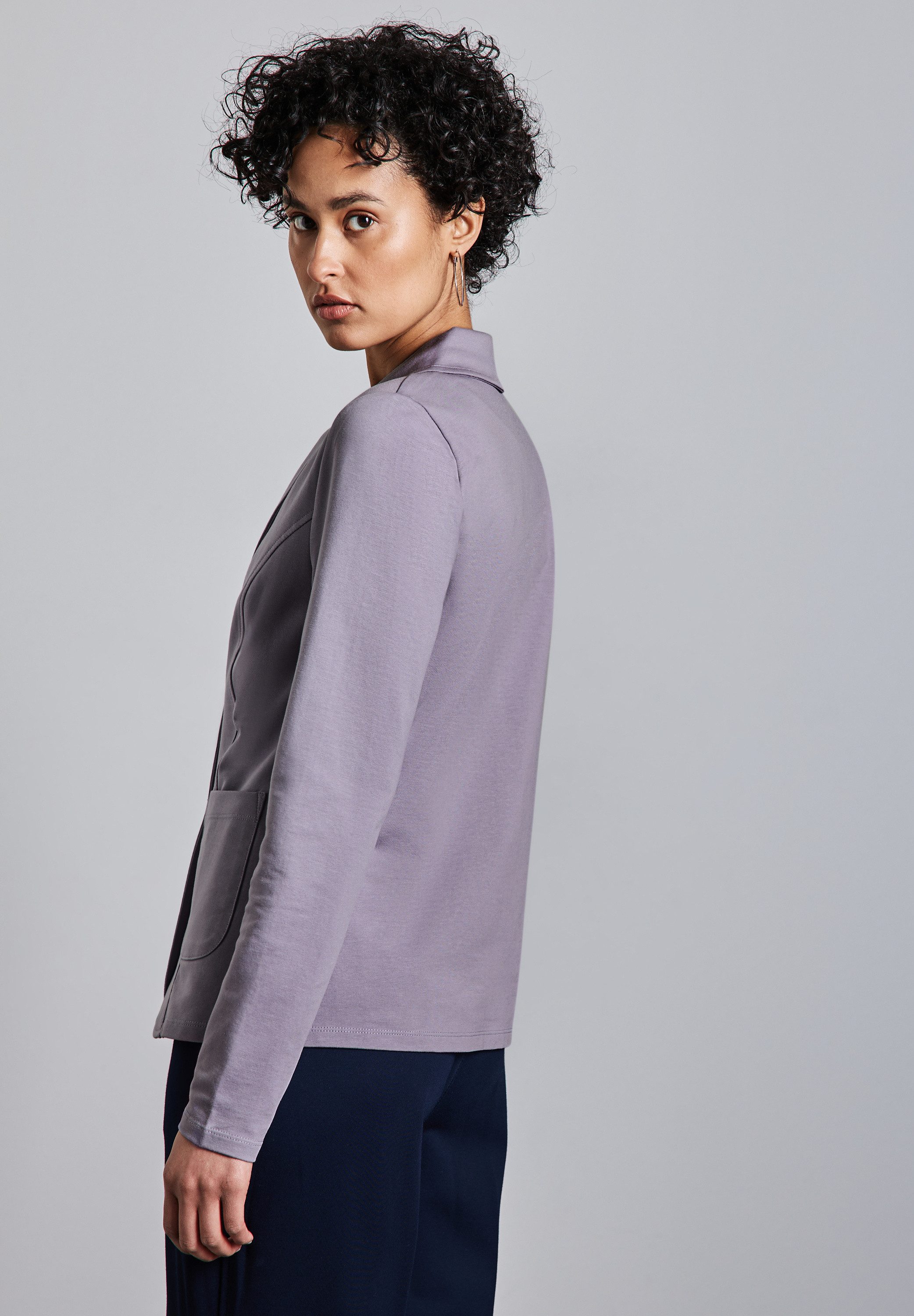 STREET ONE Sweatblazer, mit aufgenähten Taschen günstig online kaufen