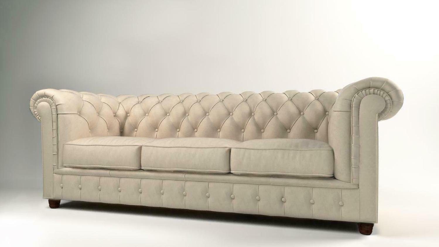 JVmoebel Sofa, Design Chesterfield Sofa Couch Polster Sofas Couchen Sitz