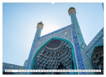 CALVENDO Wandkalender Städte des Irans - Isfahan (Premium, hochwertiger DIN A2 Wandkalender 2023, Kunstdruck in Hochglanz)