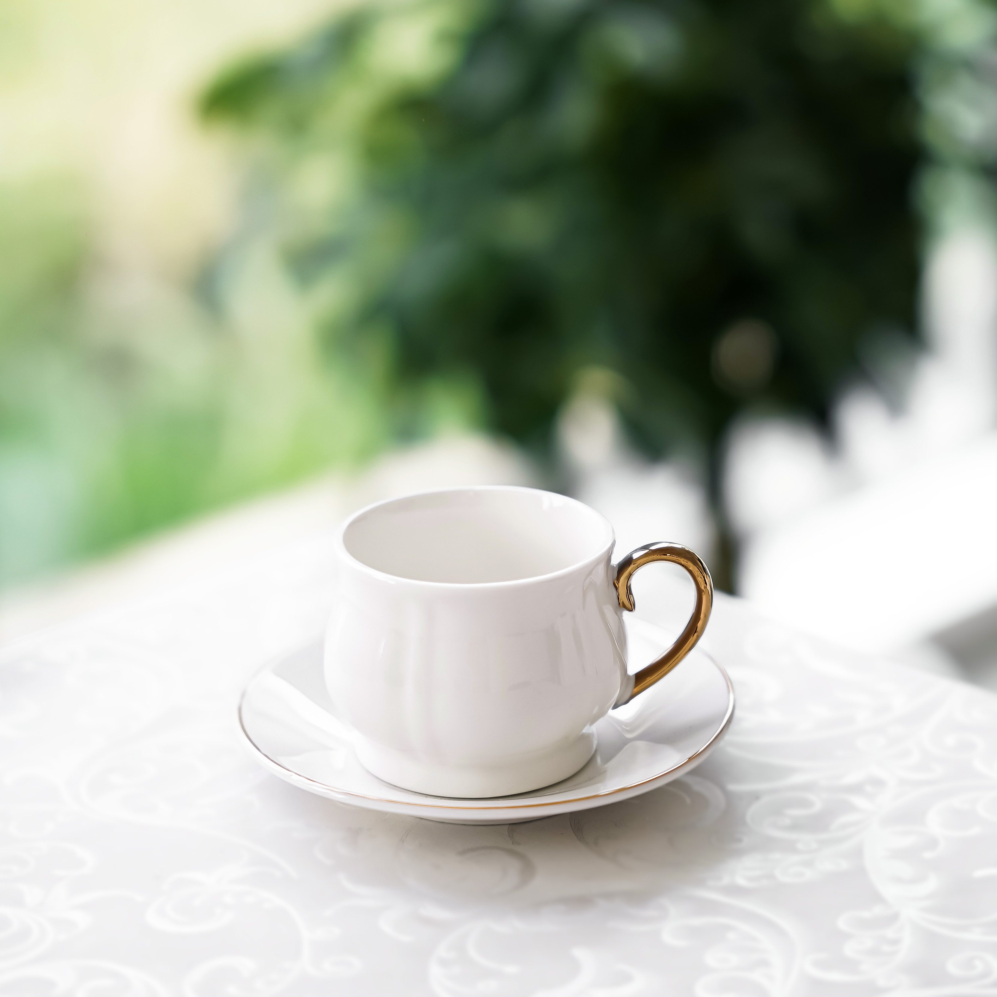 Mulex Kaffeeservice Edles Mokkatassen-Set aus feinem Porzellan 100ml – stilvoll & zeitlos