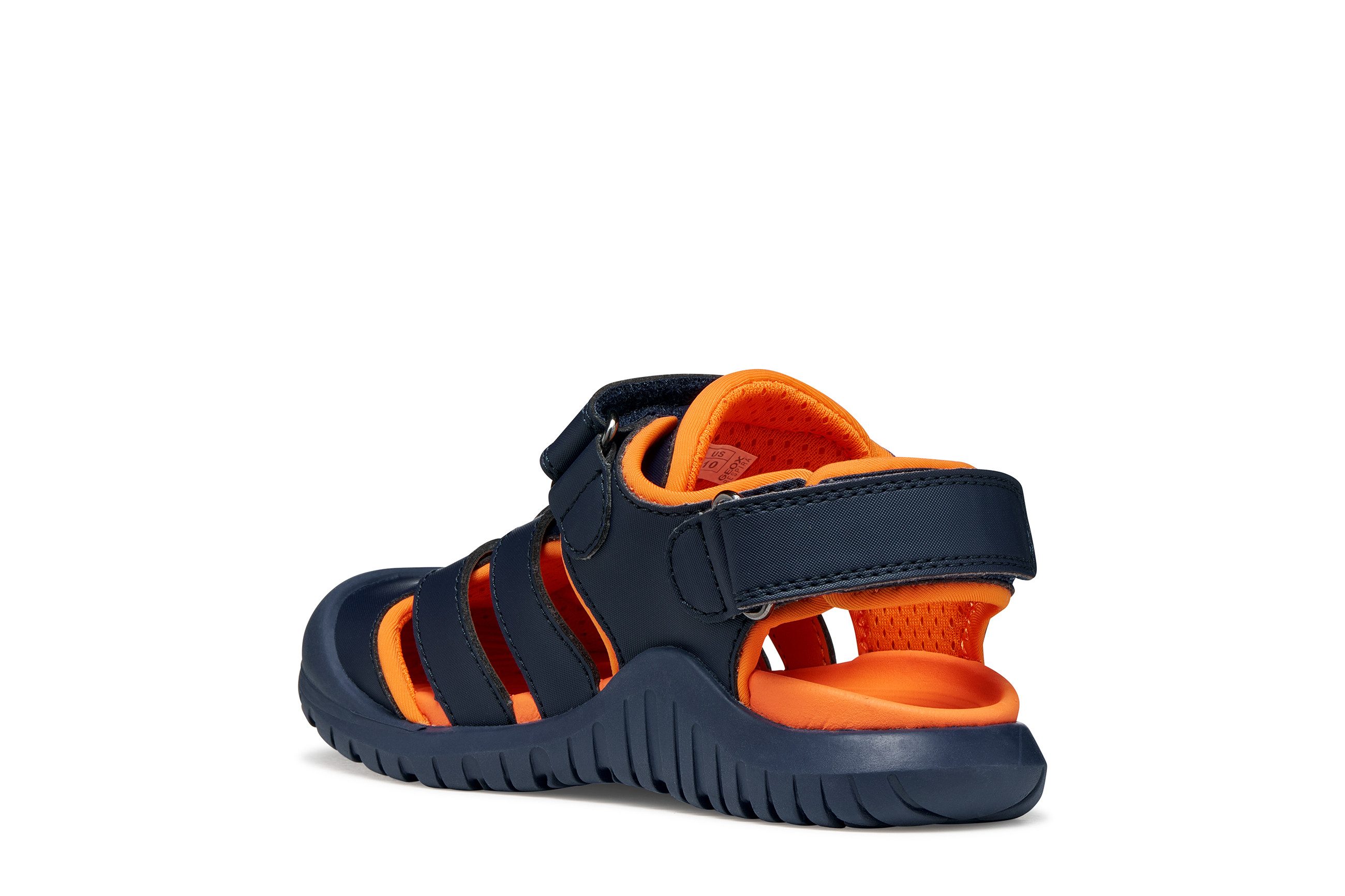 Geox J S. FUSBETTO PRO BO Sandale Kinderschuh mit Zehenschutz, Größenschablone zum Download