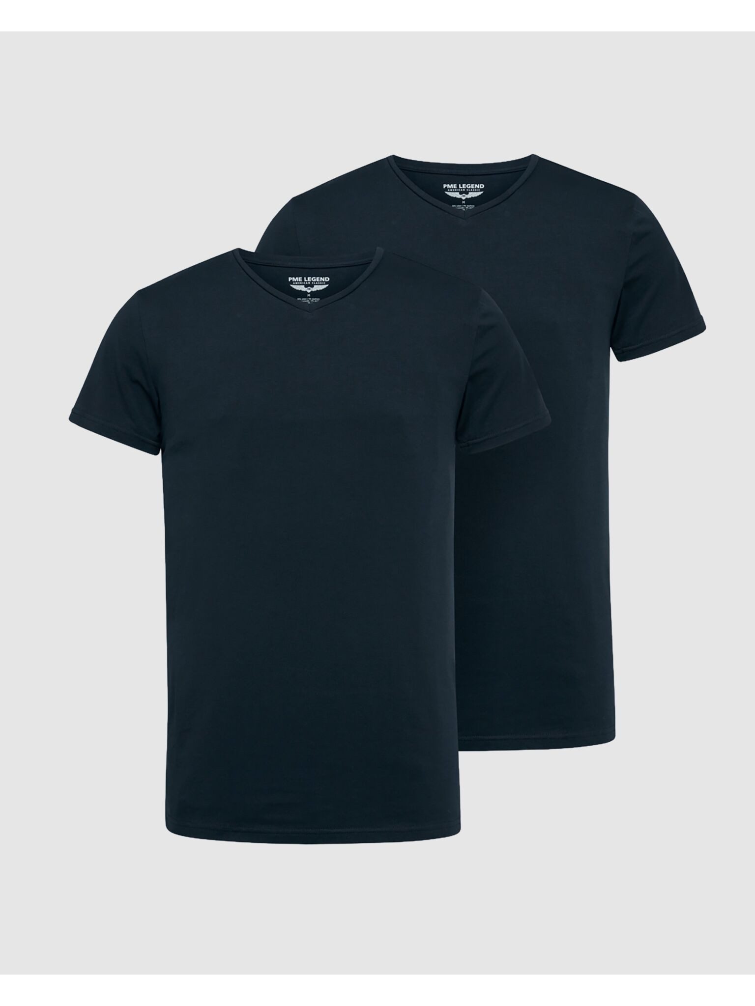 PME LEGEND T-Shirt 2-packbasict-shirt (Packung, 2-tlg., 2)