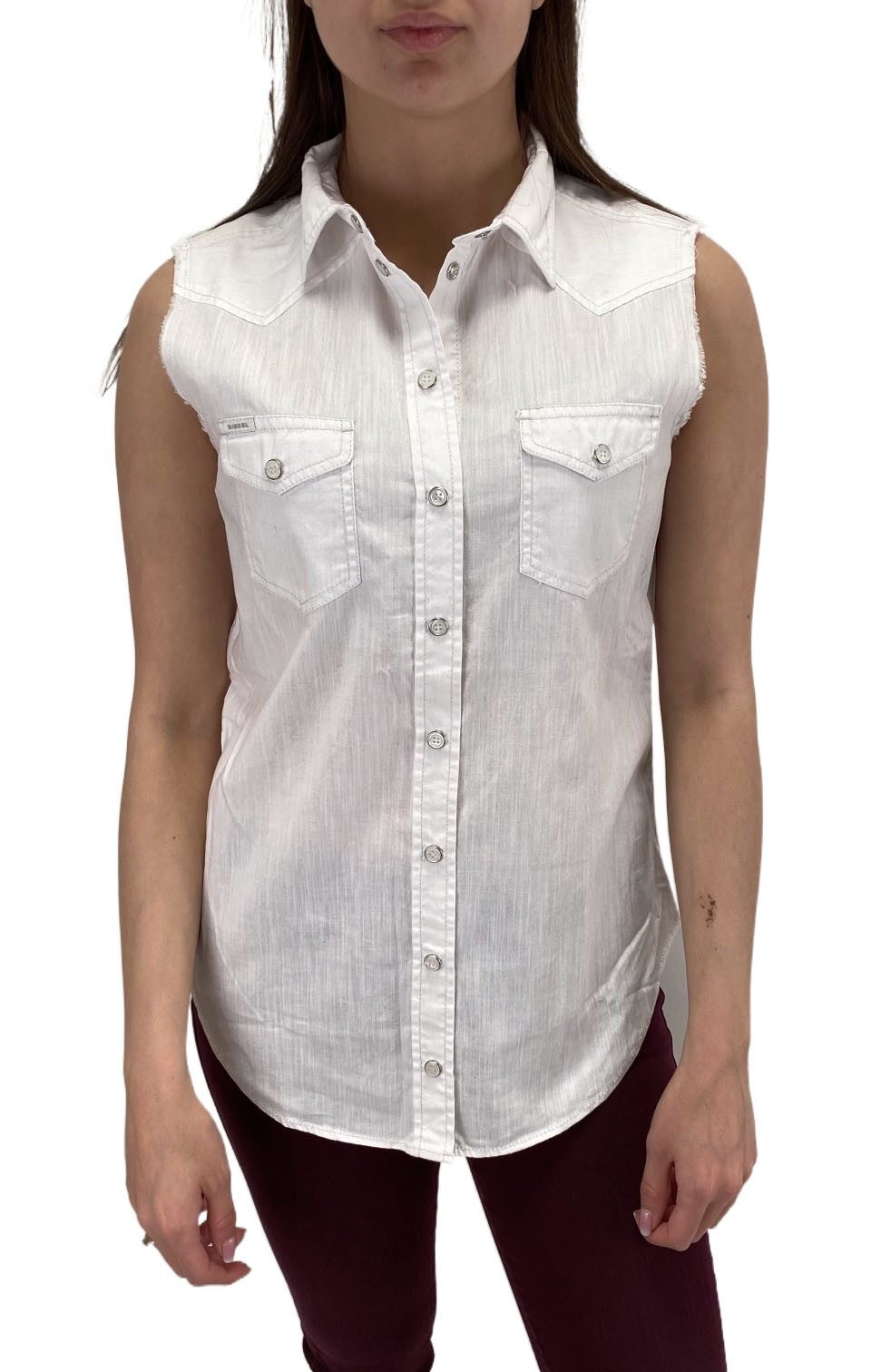 Diesel Jeansbluse Diesel DE-Sovita Shirt Damen Jeanshemd