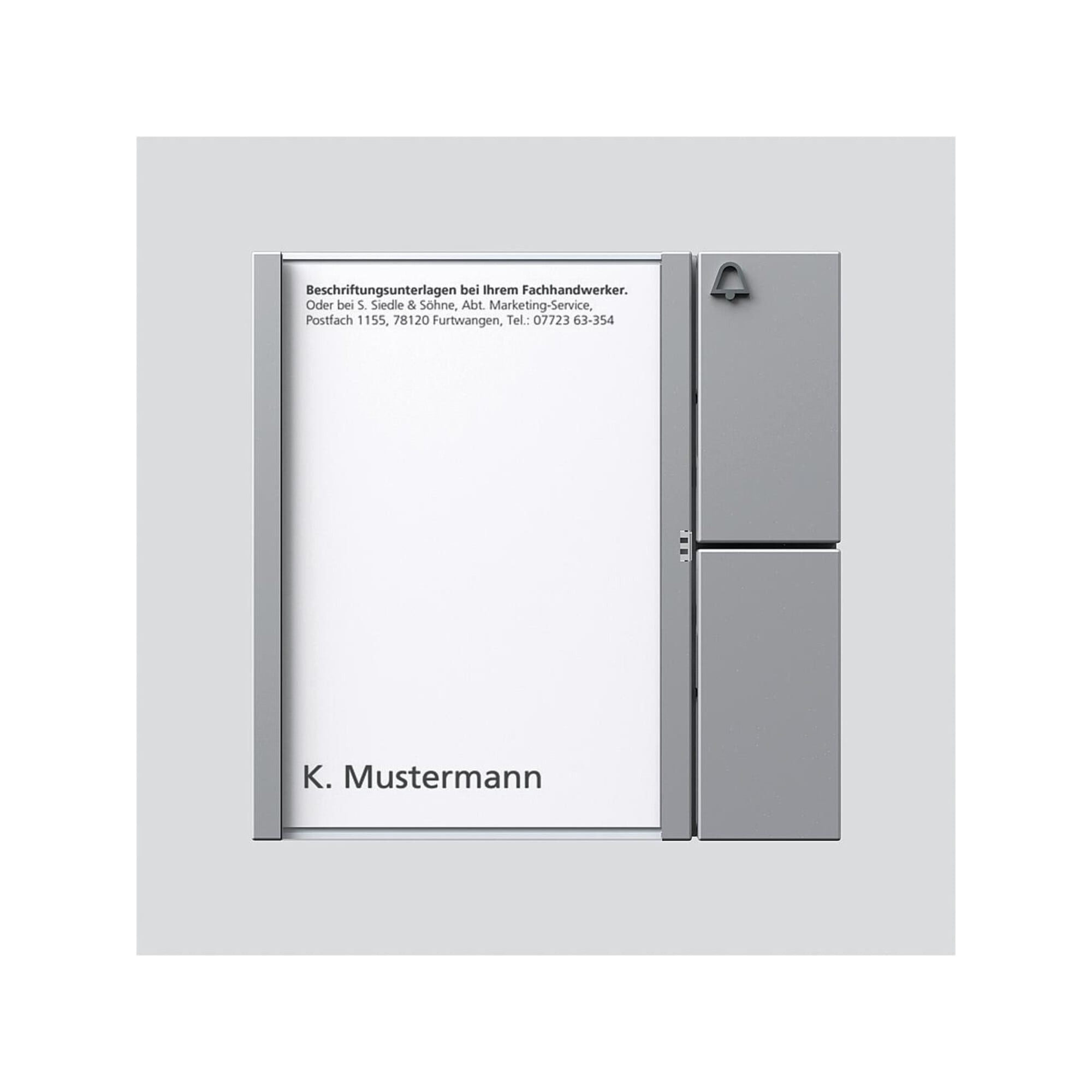 Siedle Schaumstoffeinlage Siedle&Söhne Tasten-Modul si/met TM 612-1 SM