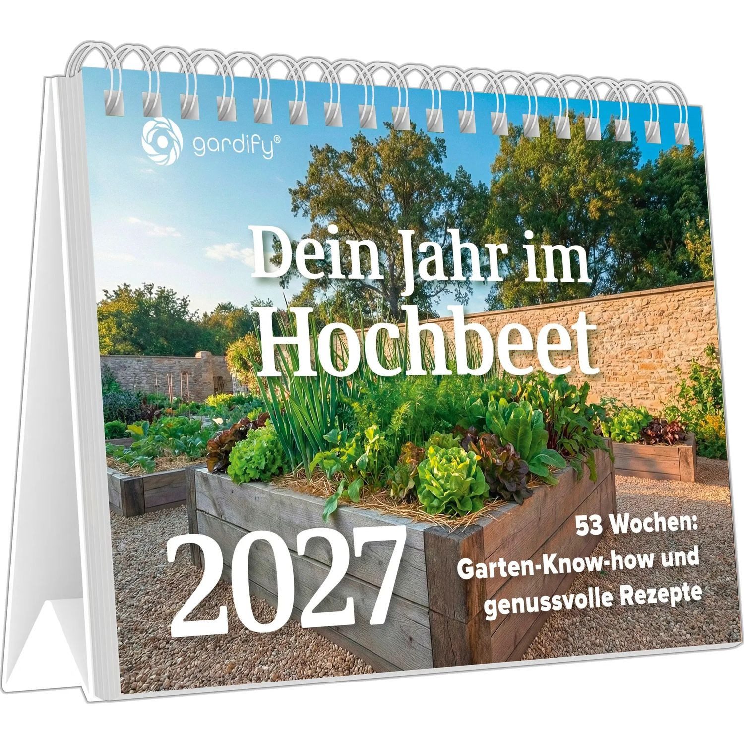 Alpha Edition Tischkalender Dein Jahr im Hochbeet 2027