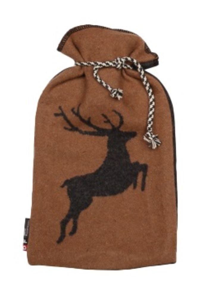 DAVID FUSSENEGGER Wärmflasche 'Hirsch ' 2L 21 x 38 cm
