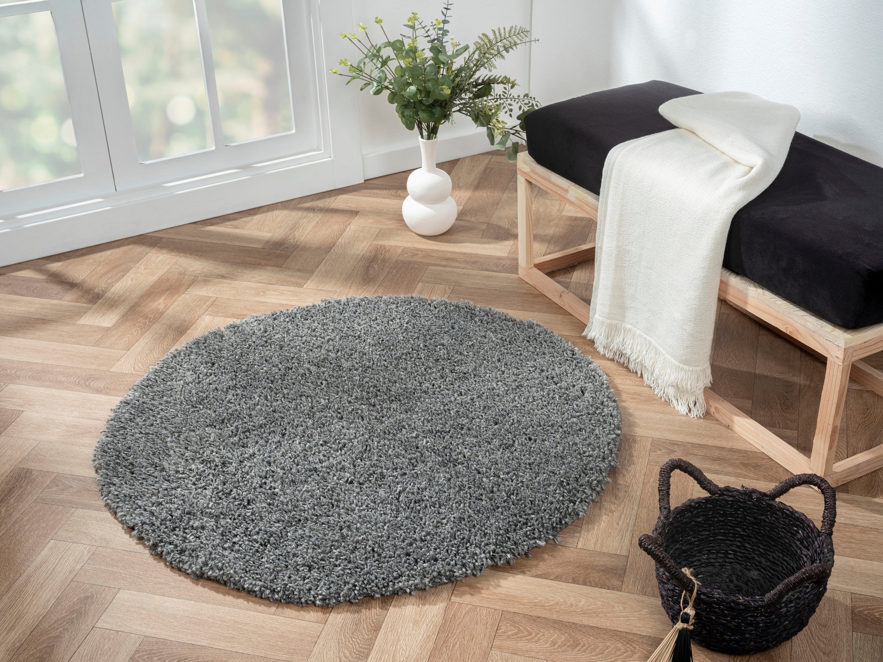 Myflair Möbel & Accessoires Hochflor-Teppich My günstig online kaufen