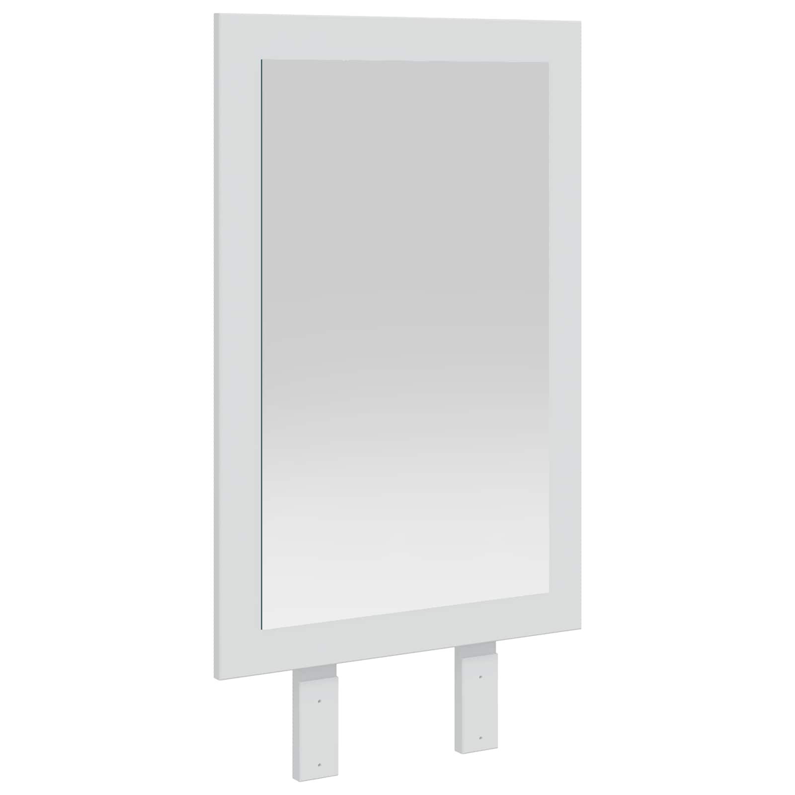 vidaXL Spiegel Spiegel FAUSKE Weiß 43 x 3,5 x 77 cm Rechtwinklig (1-St)