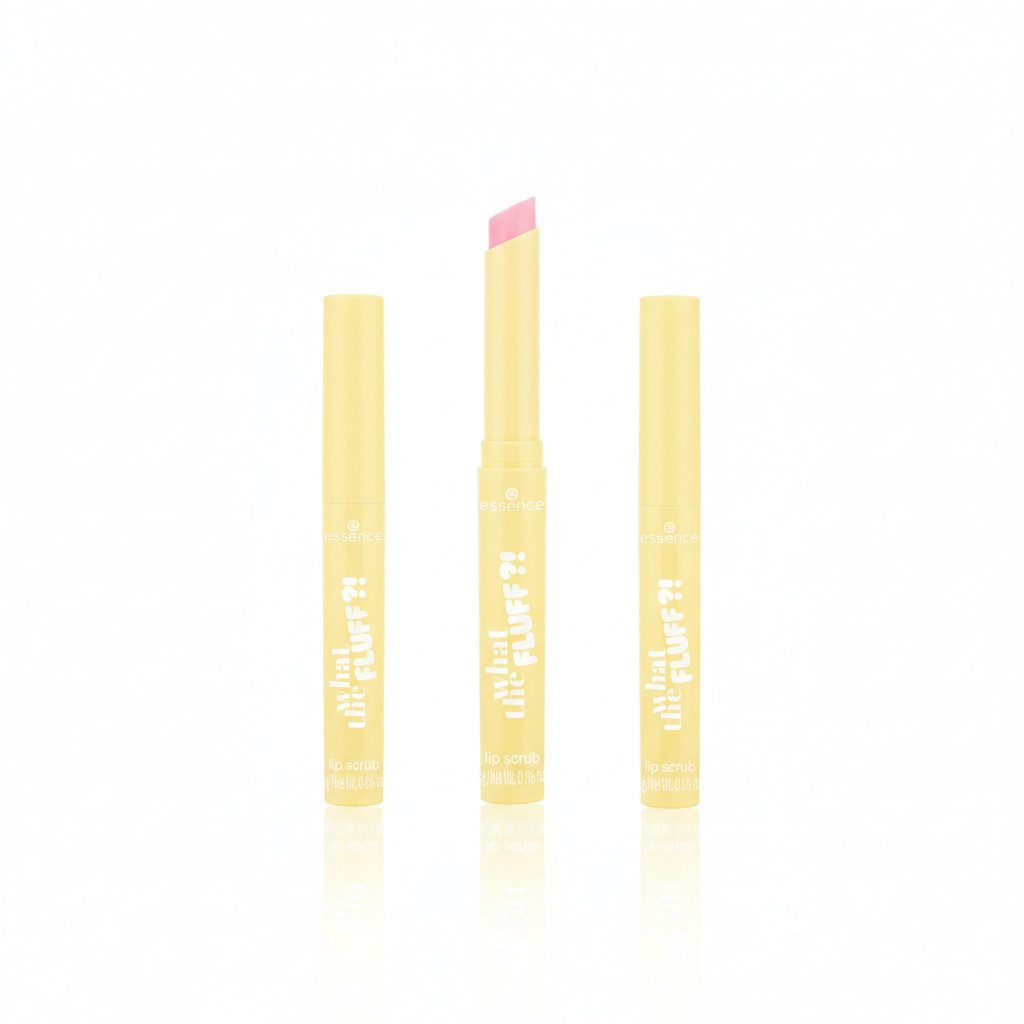 Essence Lippenpflegemittel WHAT THE FLUFF?! lip scrub, 3-tlg.