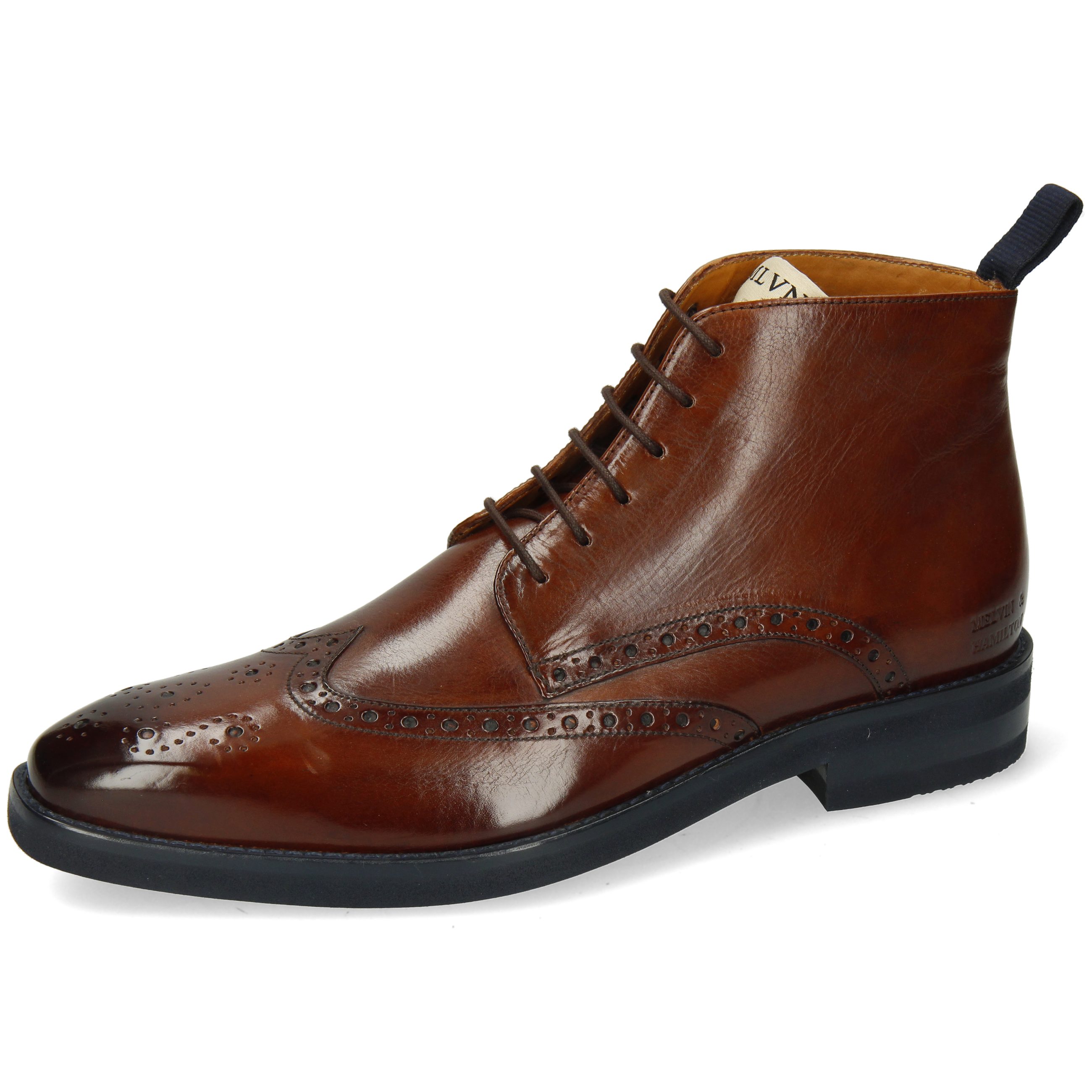 Melvin Hamilton DYLAN Derbies Tan/beige/rich Tan/cognac