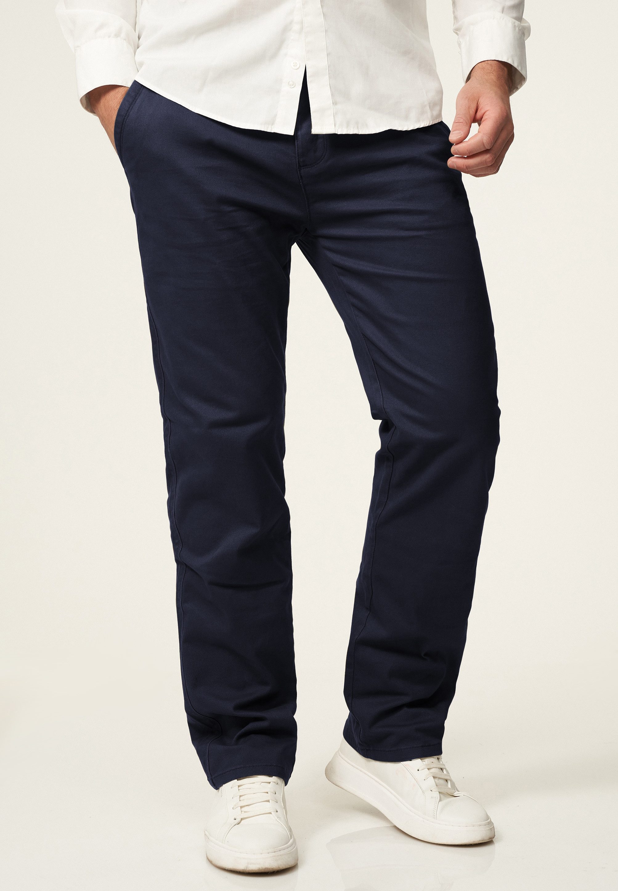 DAILY COTTON Chinohose DCDAVIE Herren Chino Hose Elastische Jeans Stoffhose günstig online kaufen