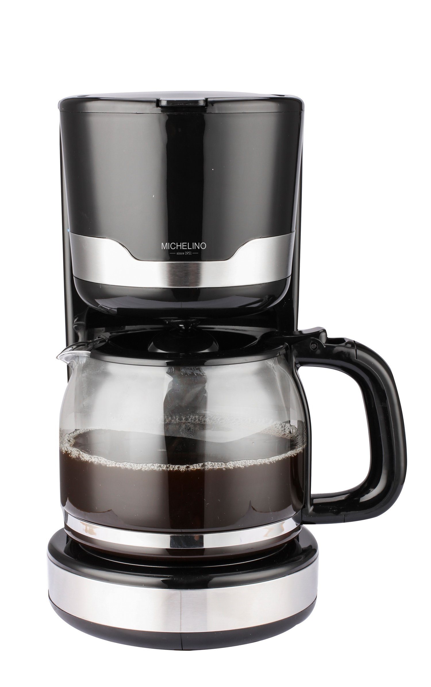 L schwarz Filter-Kaffeeautomat Filterkaffeemaschine Watt 1,5 1000 Michelino