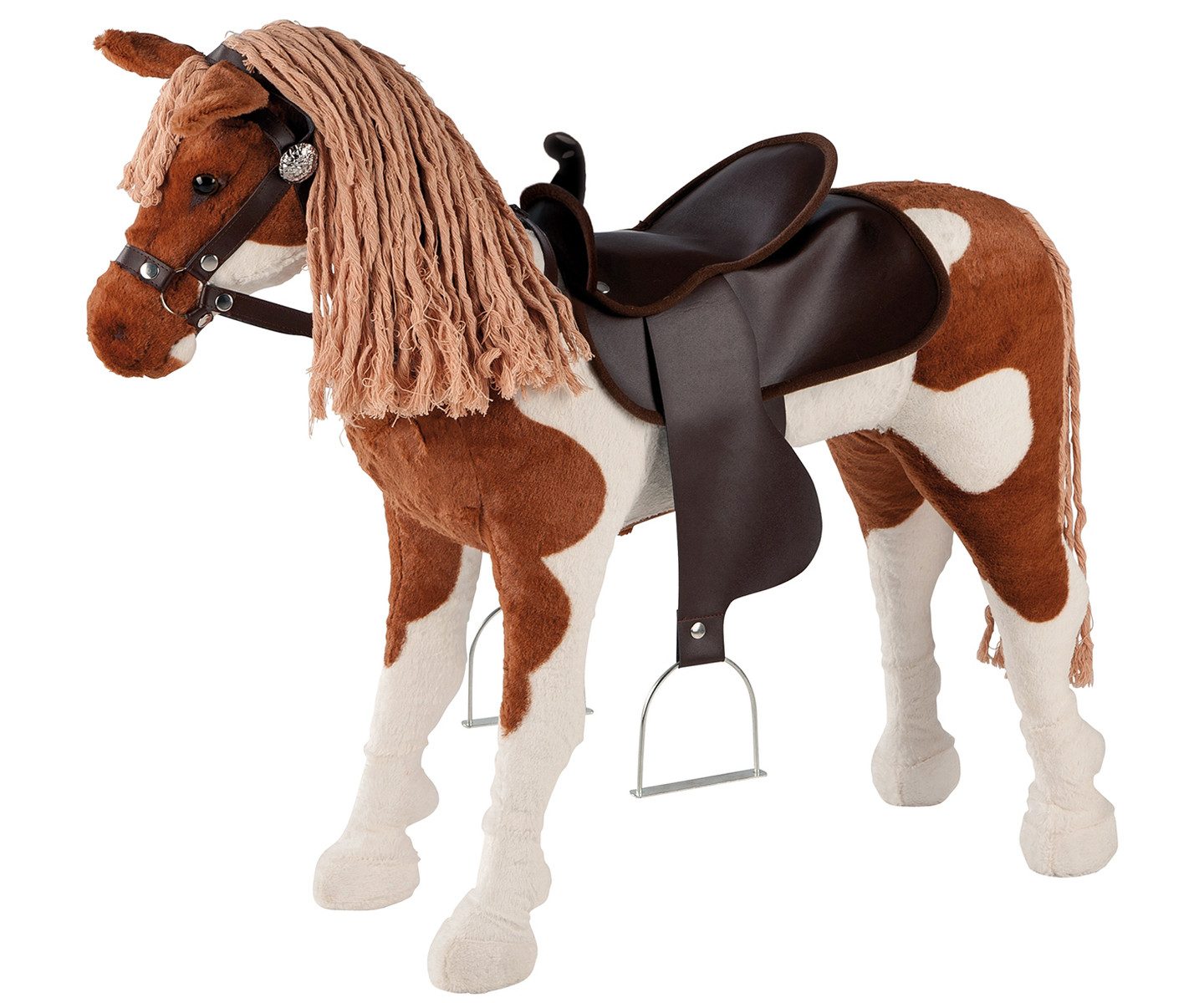 Happy People Stehpferd Westernpferd mit Sound (50cm)