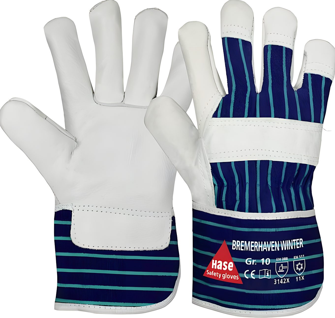 Winter-Arbeitshandschuhe Bremerhaven Winter Lederhandschuh mit Stulpe