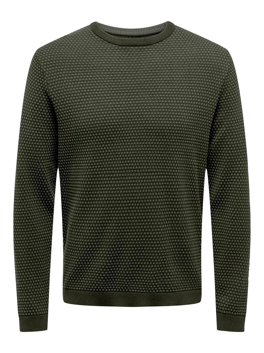 ONLY & SONS Rundhalspullover ONSTAPA REG günstig online kaufen