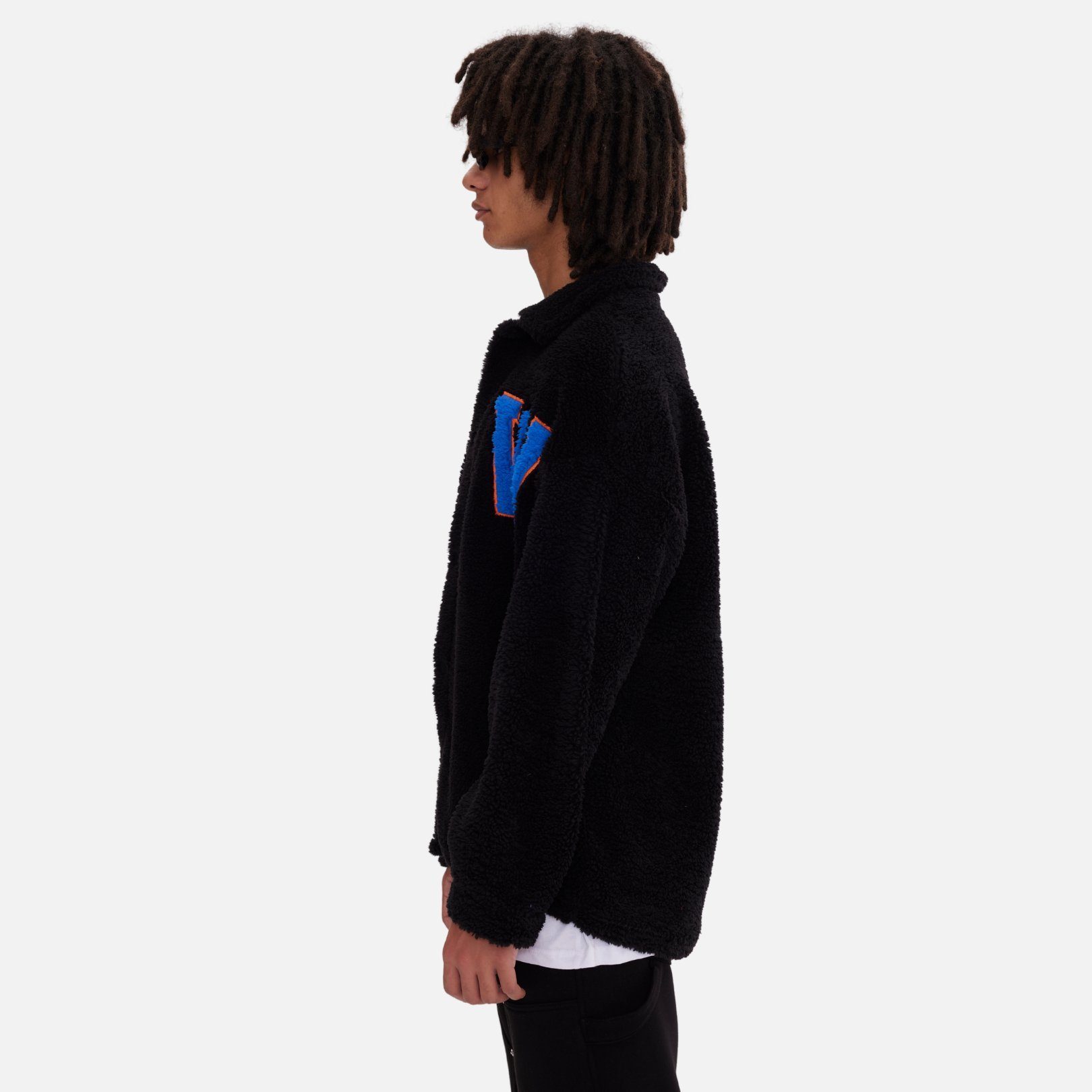 COFI Casuals Winterjacke Oversize Jacke Teddy W Shirt für Herren Teddyfell günstig online kaufen