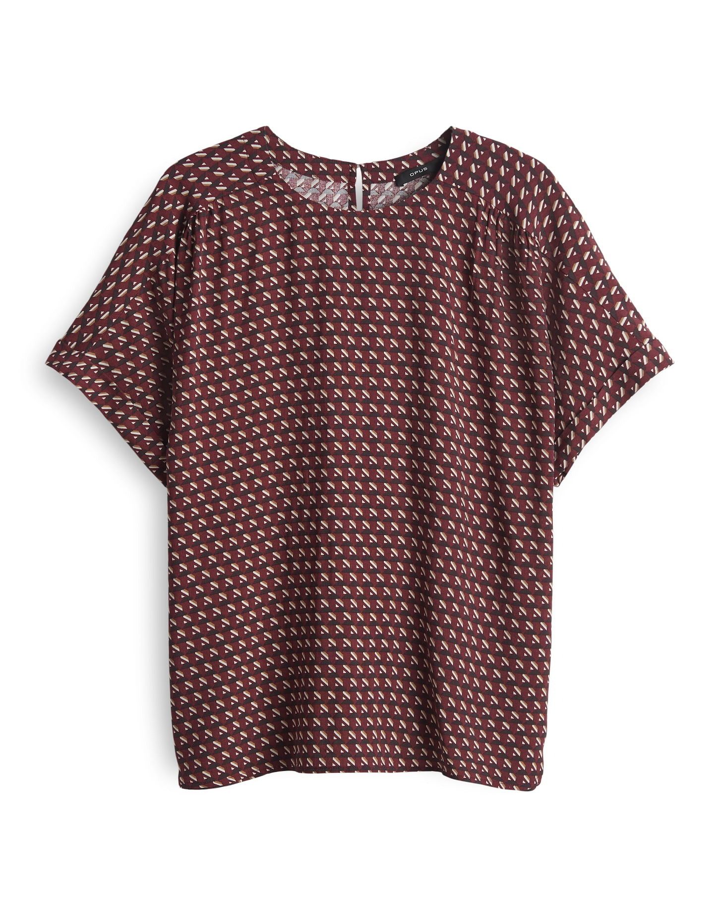 OPUS Kurzarmbluse FEMKA LONDON mit grafischem günstig online kaufen