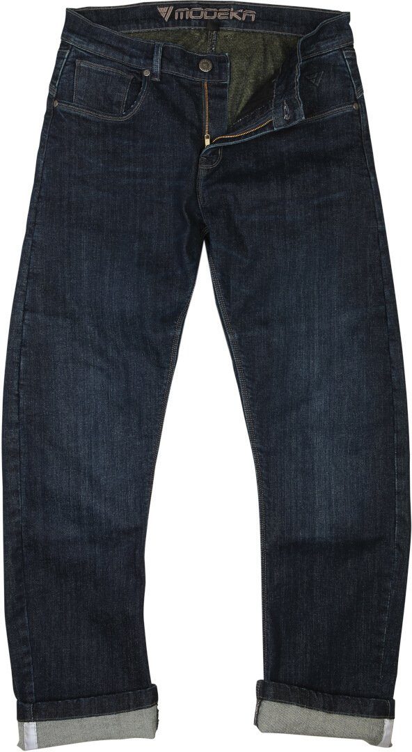 Modeka Motorradhose Glenn Cool Motorrad Jeans Knieprotektoren enthalten