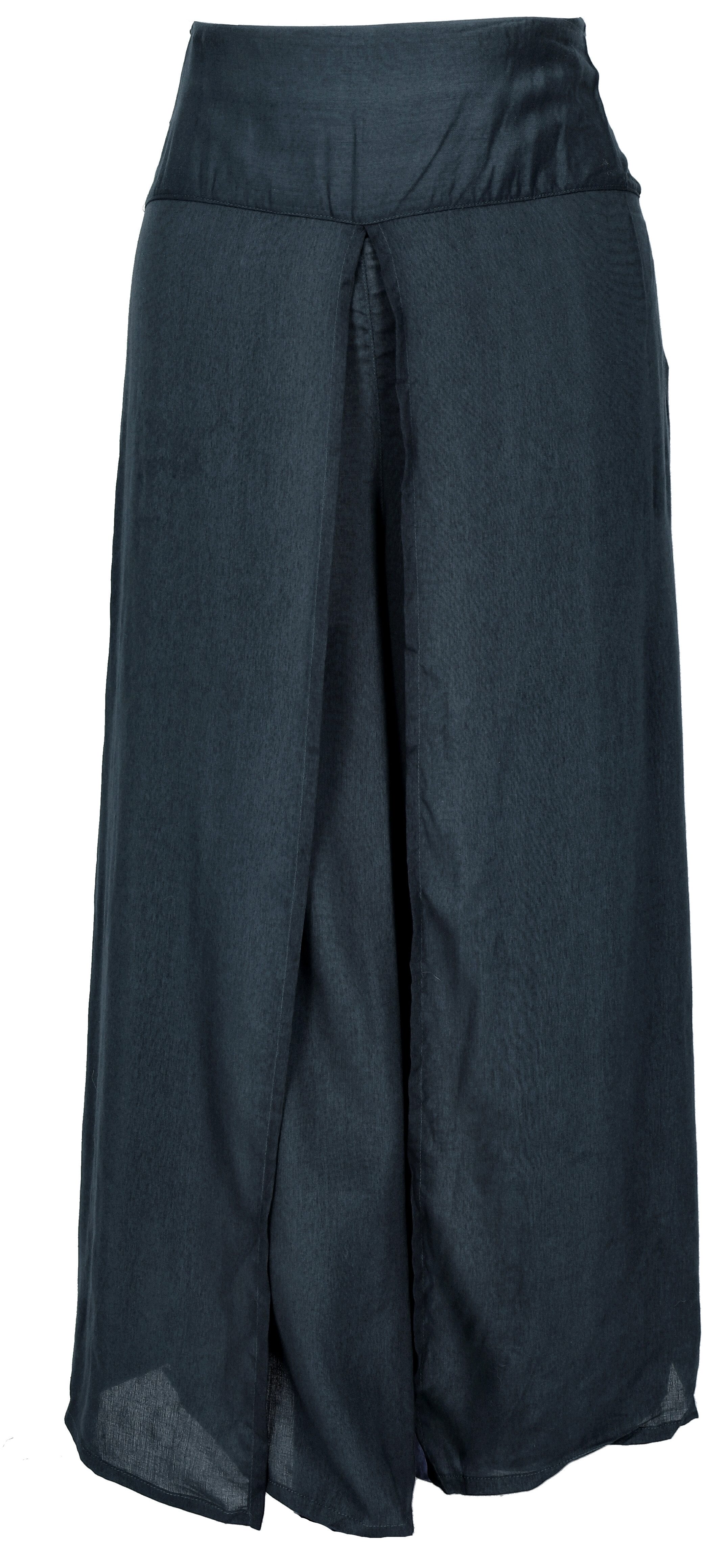 Guru-Shop Relaxhose Palazzohose, offene Boho Sommerhose, Hosenrock.. altern günstig online kaufen