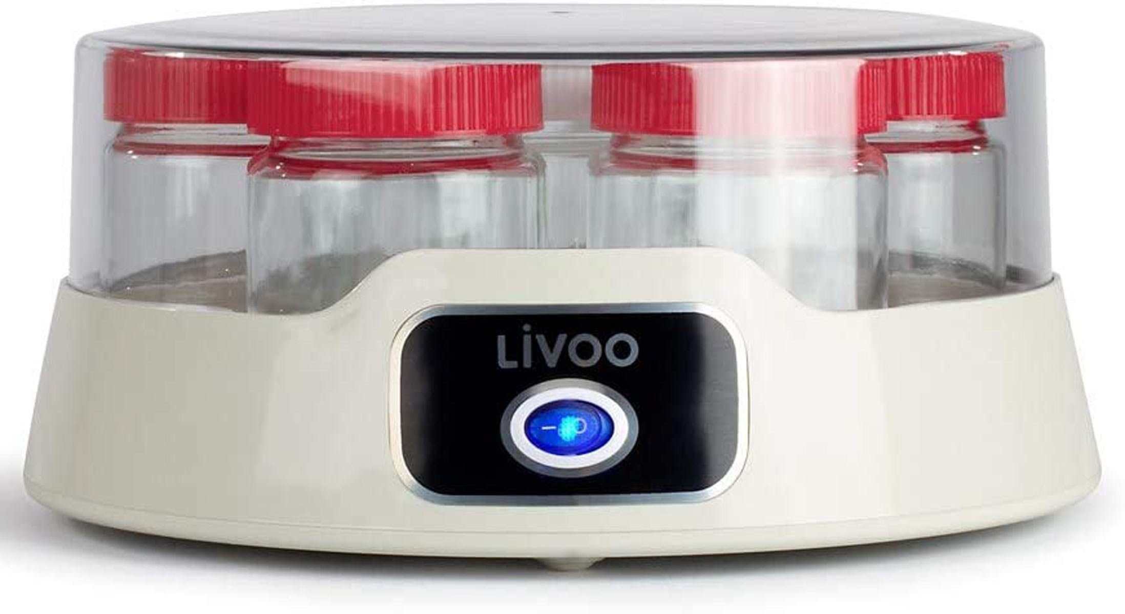 Livoo Joghurtbereiter Yoghurt-Maker DOP180 LIVOO Joghurt-Bereiter