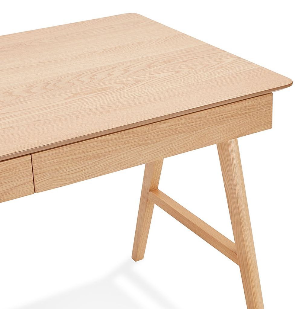 Büro Holz Schreibtisch Laptoptisch Schreibtisch PC-Tisch DESIGN KADIMA Helles VARAHI
