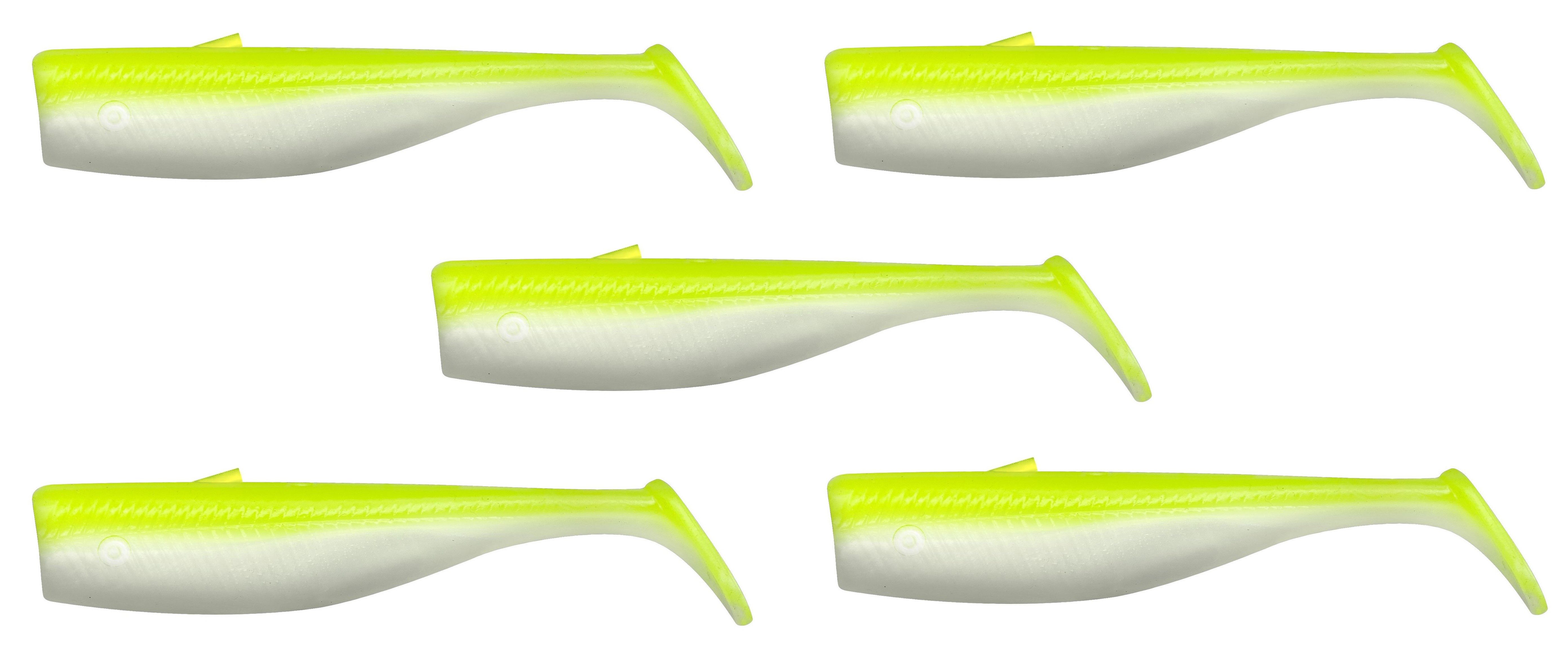 Savage Gear Kunstköder Gummifische Minnow WL Tail 5 Stück - ver. Farben und Größen Raubfisch, Tolle Farben