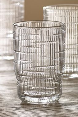 Next Tumbler-Glas Bronx Lineare Trinkgläser, Glas