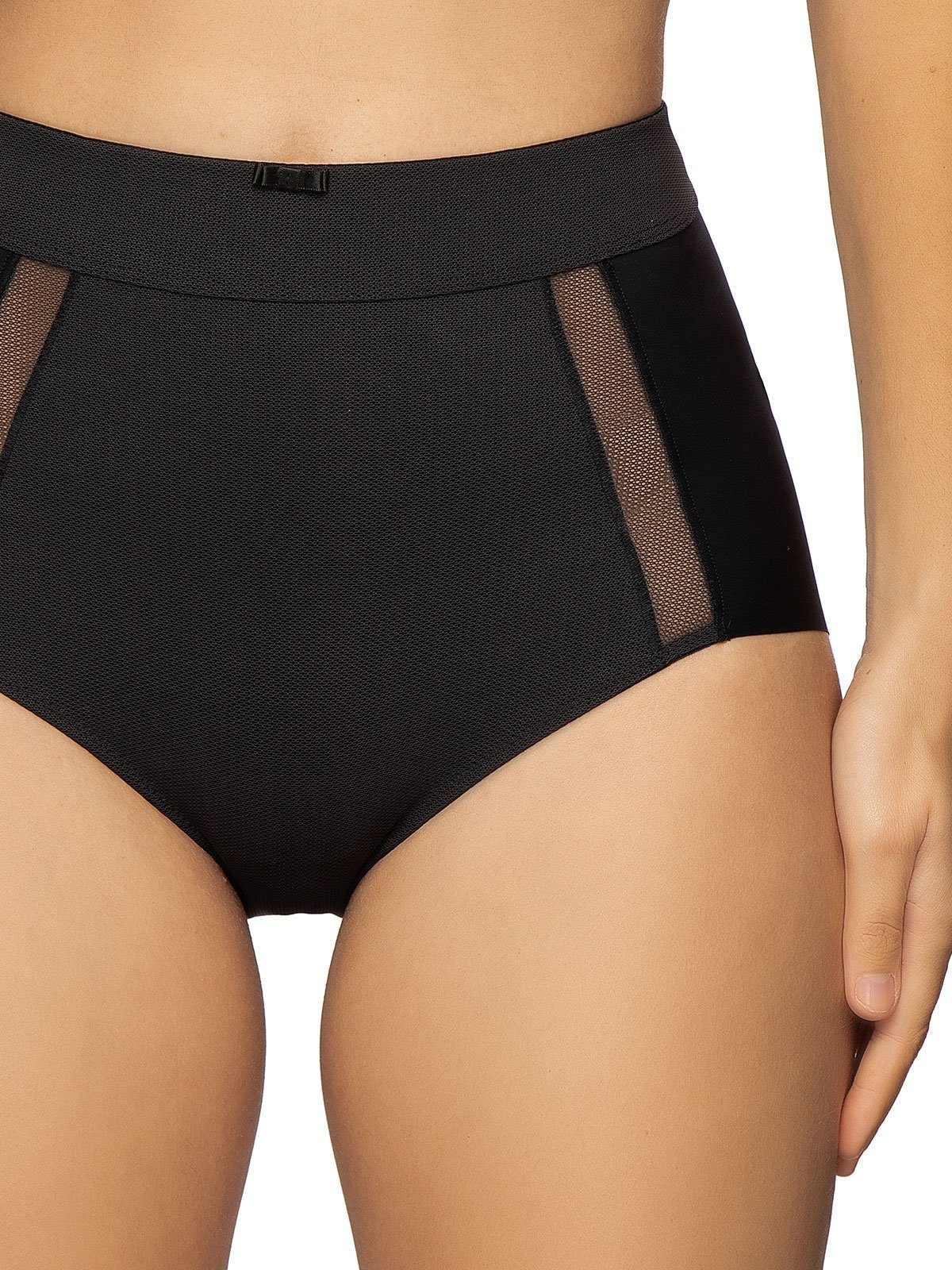 Panty - (Stück, Divine Vision Felina 1-St) Miederslip Schwarz Damen