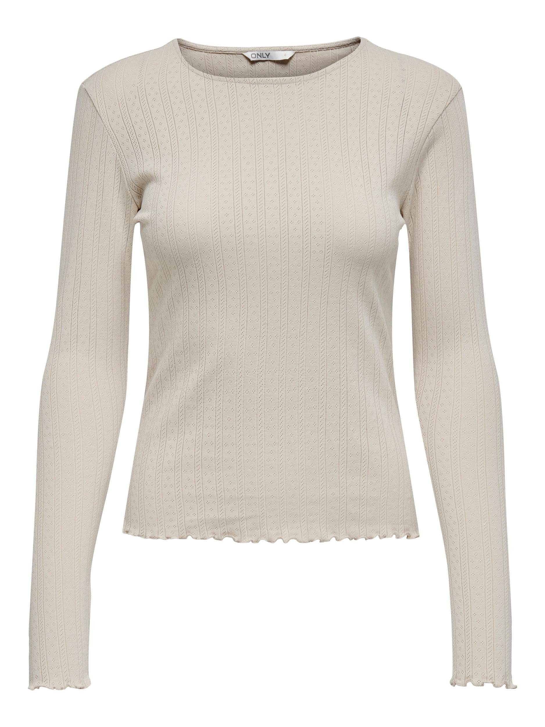 Langarmshirt ONLCARLOTTA L/S TOP NOOS JRS