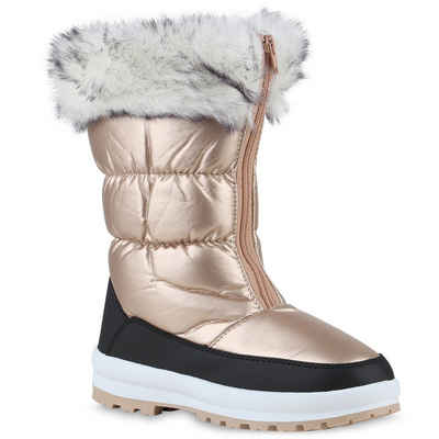 VAN HILL 840074 Winterstiefel Bequeme Schuhe