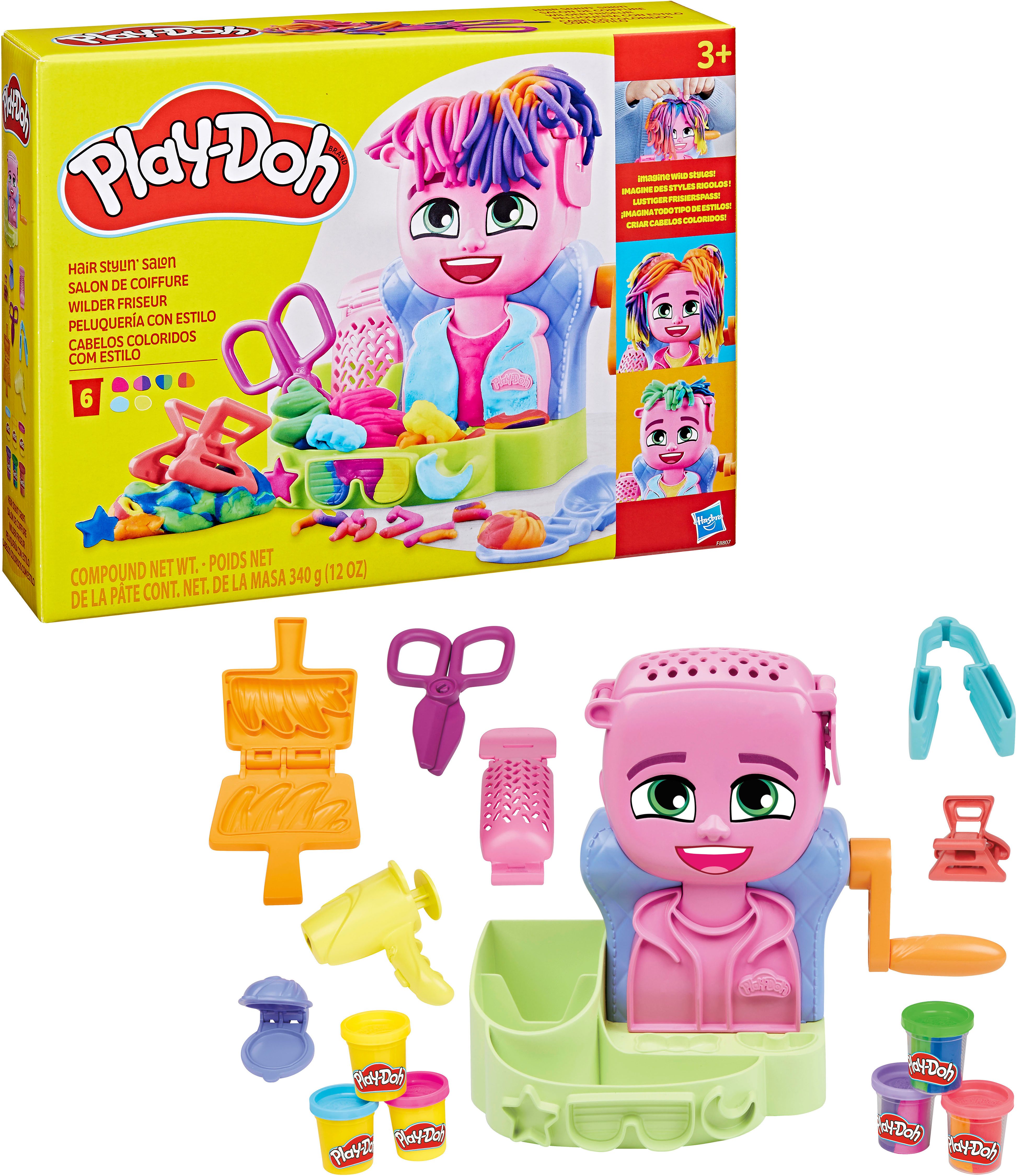 Hasbro Knetform-Set Play-Doh, Wilder Friseur