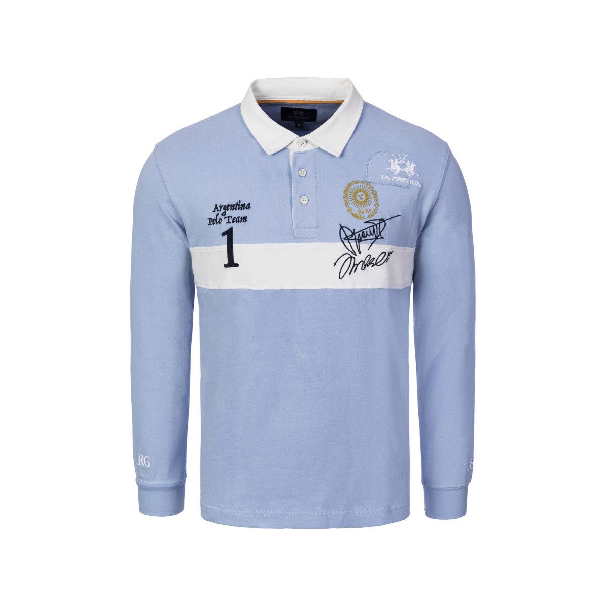 La Martina Poloshirt MBP308 Herren T-Shirt, Shirt, Poloshirt, Polohemd, Spo günstig online kaufen
