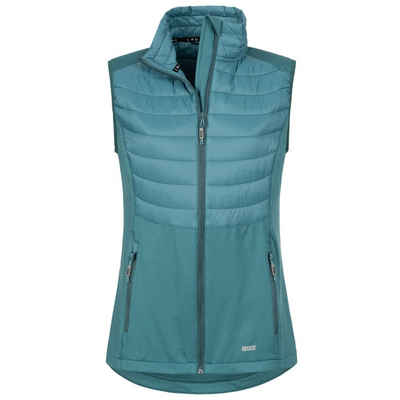 Linea Primero Trekkingjacke LPO - Damen Hybridweste - Eila Steppweste Hybrid, blau