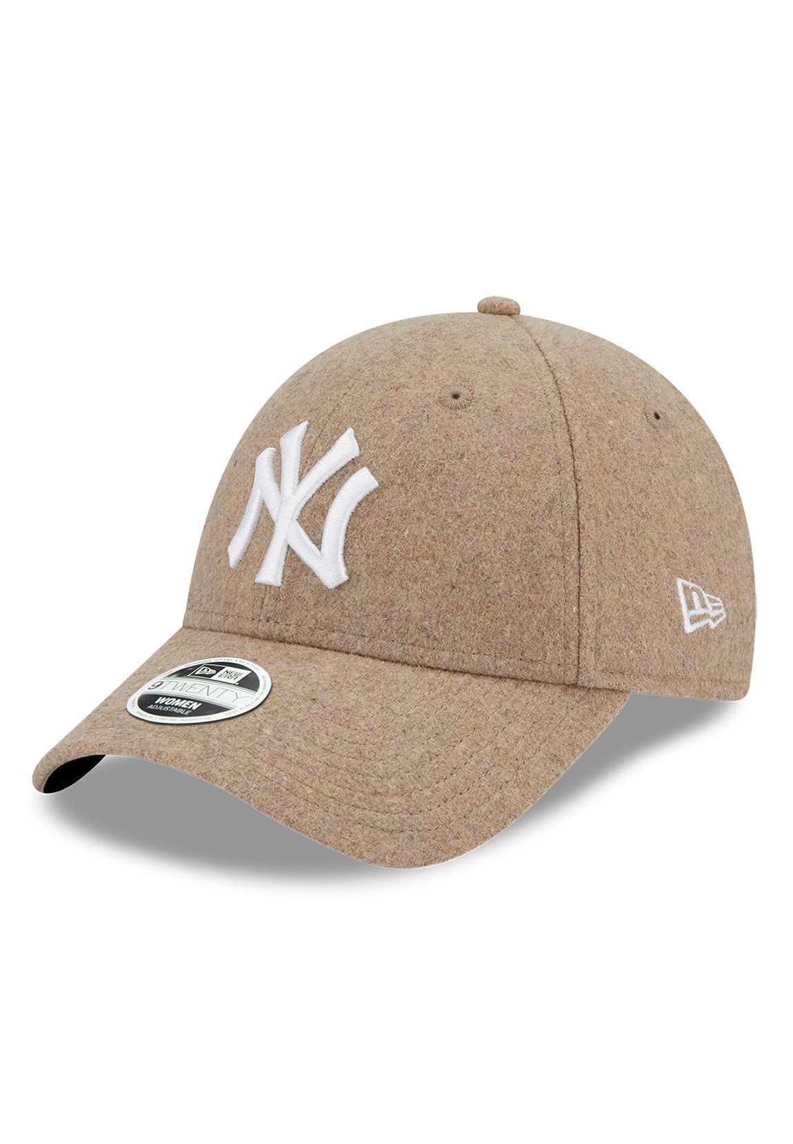 Braun Cap Damen Wmns Wool Adjustable Era 9Forty Era Baseball NY Cap New YANKEES New