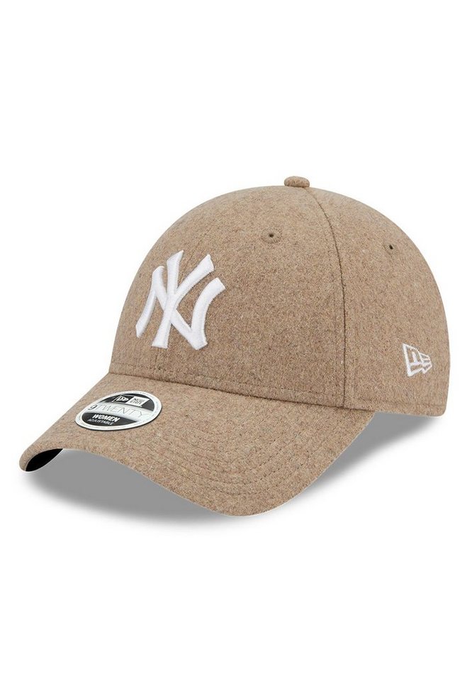 New Era Baseball Cap New Era Wmns Wool 9Forty Adjustable Damen Cap NY  YANKEES Braun, MLB New York Yankees Cap Damen, Mütze, verstellbar