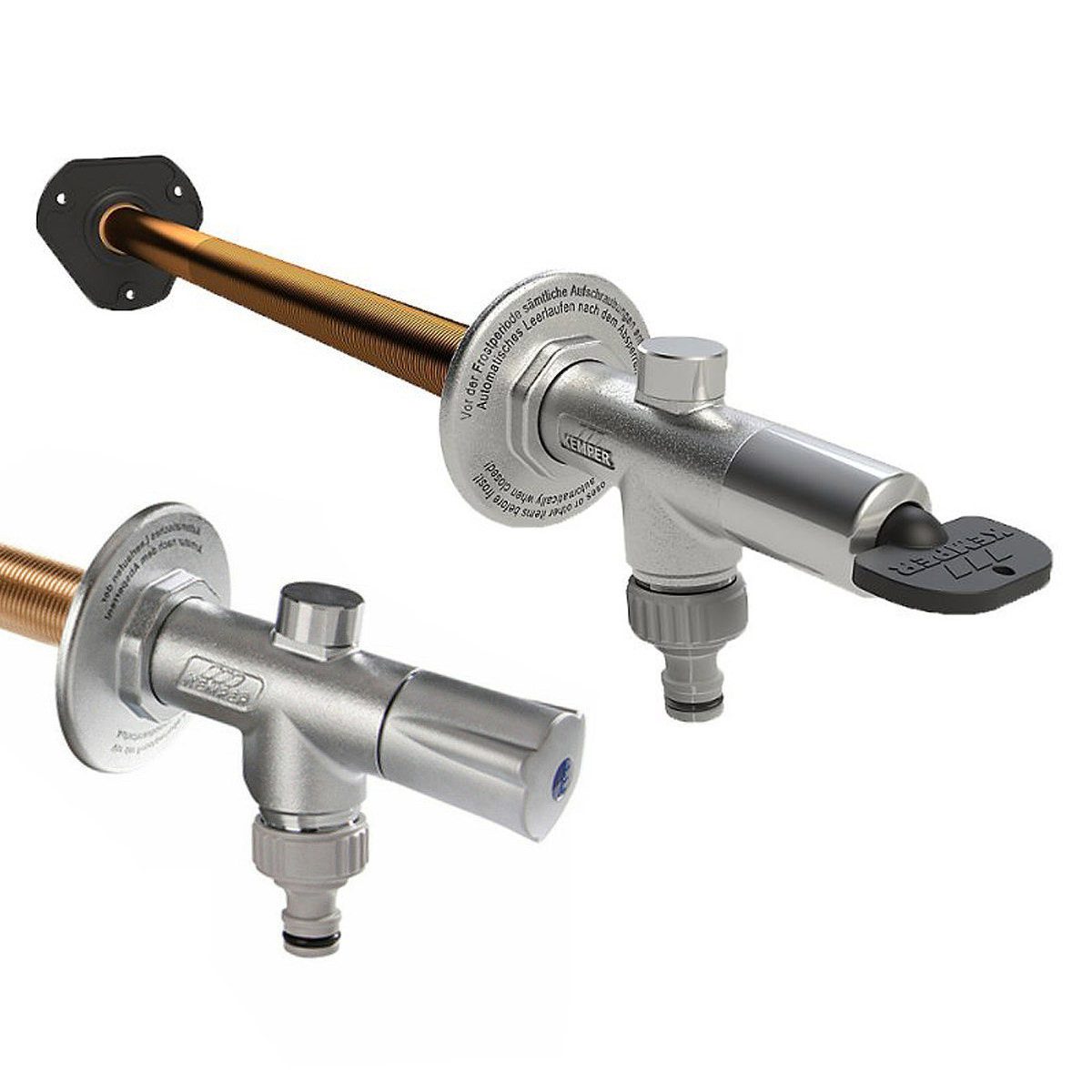 Kemper Regulierventil 3070025, (1-tlg), FROSTI® PLUS Frostsichere Außenarmatur Frosti-Plus KEMPER, DN15