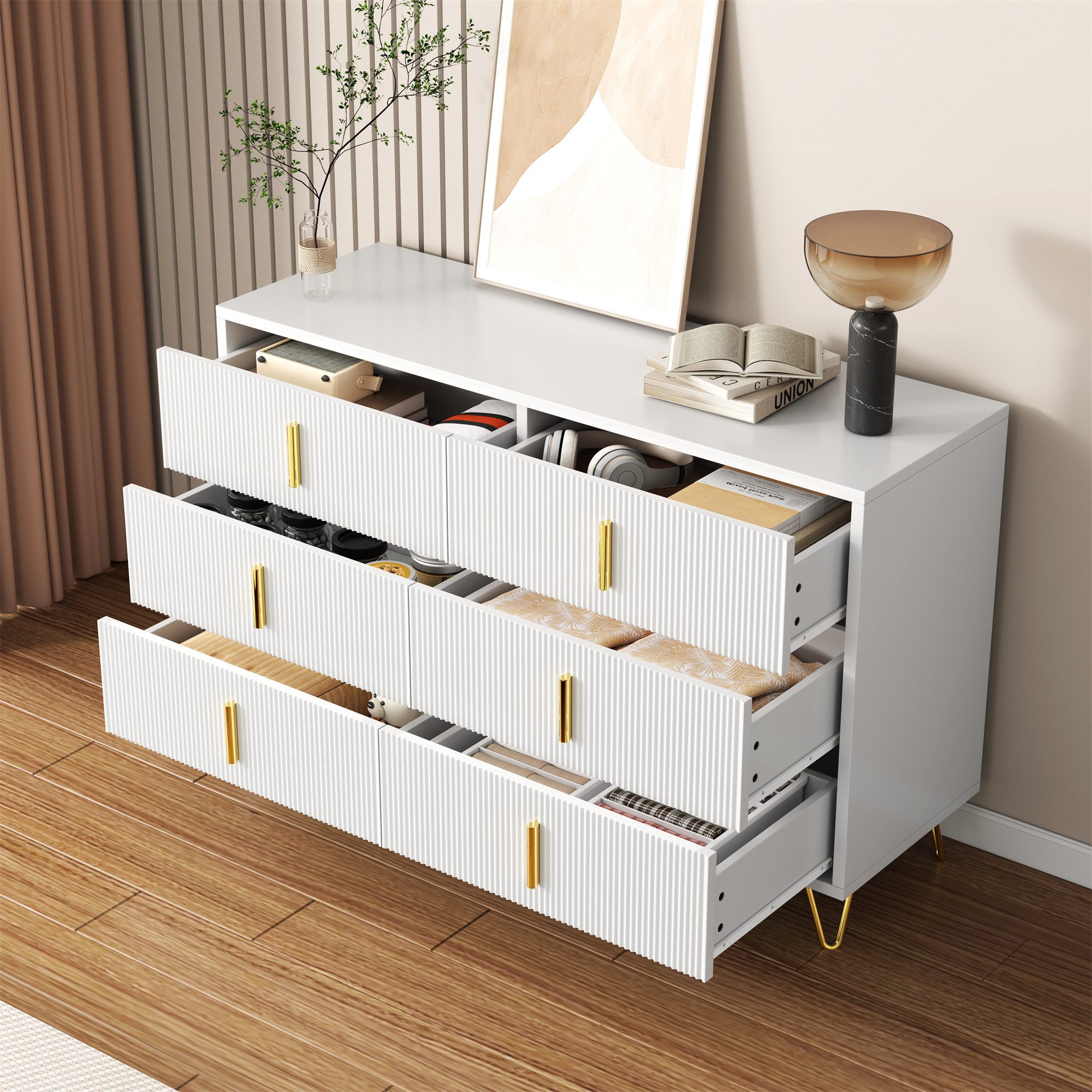 MODFU Sideboard mit viel Stauraum (Kommode, günstig online kaufen