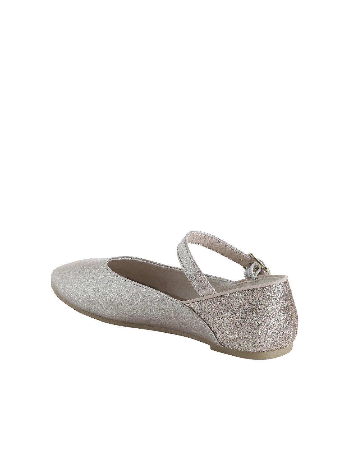 vertbaudet Mädchen Ballerinas mit Glitzer Ballerina